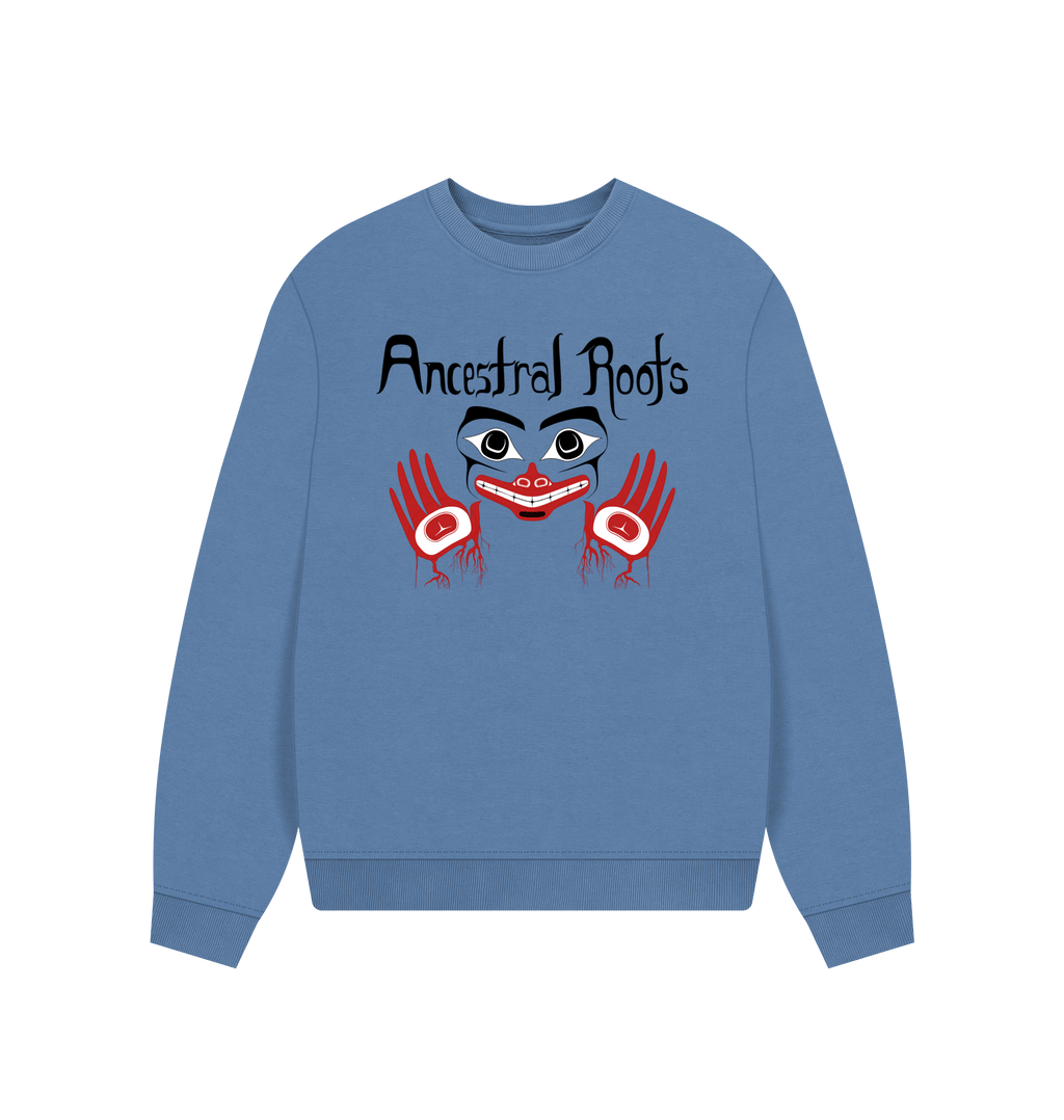 Solent Printed Sweater Front