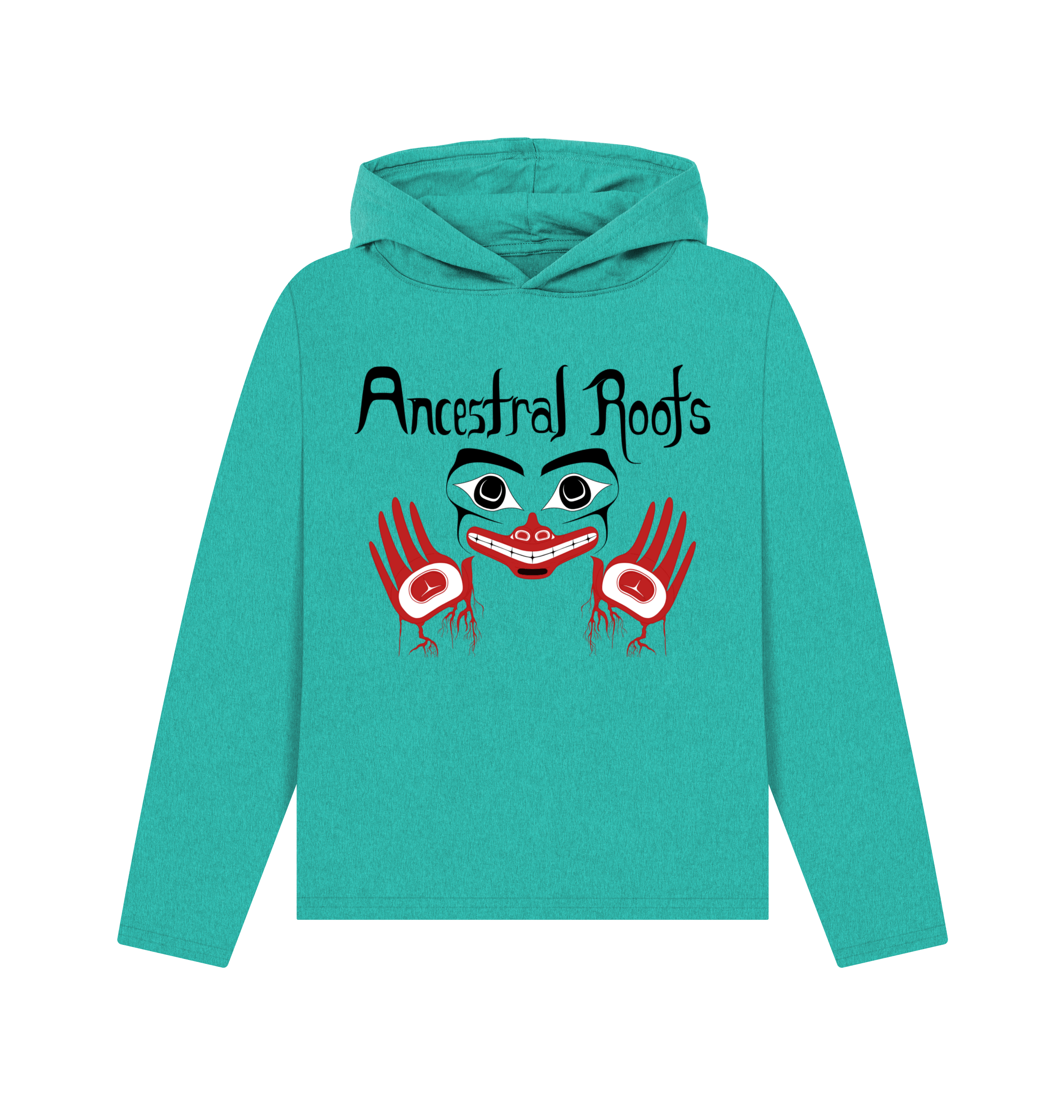 Seagrass Green Recycled Hoody Front