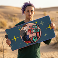 Twilight LED Gaming Mouse Pad — Cosmic Totem Design RGB Desk Mat for Gamers