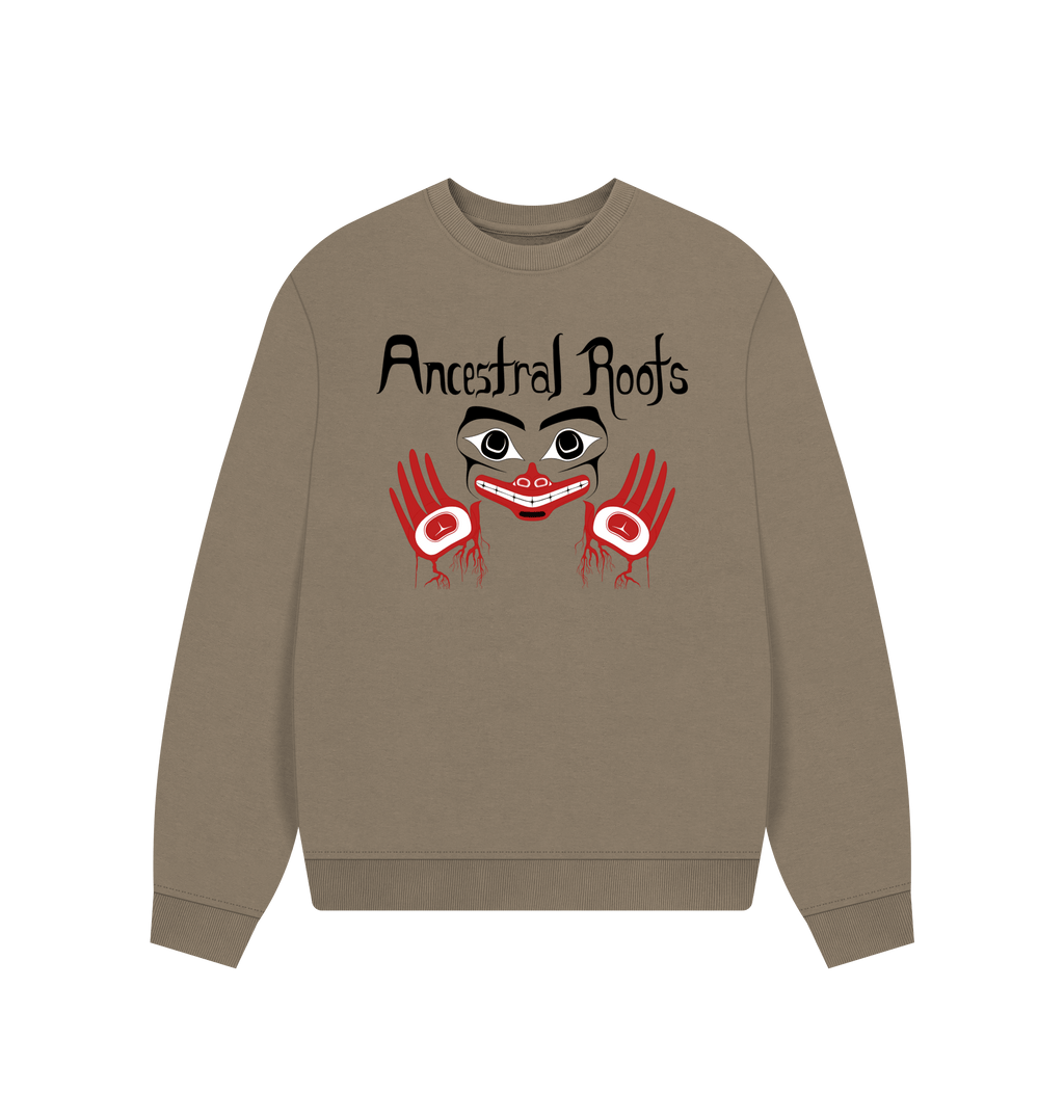Willow Printed Sweater Front