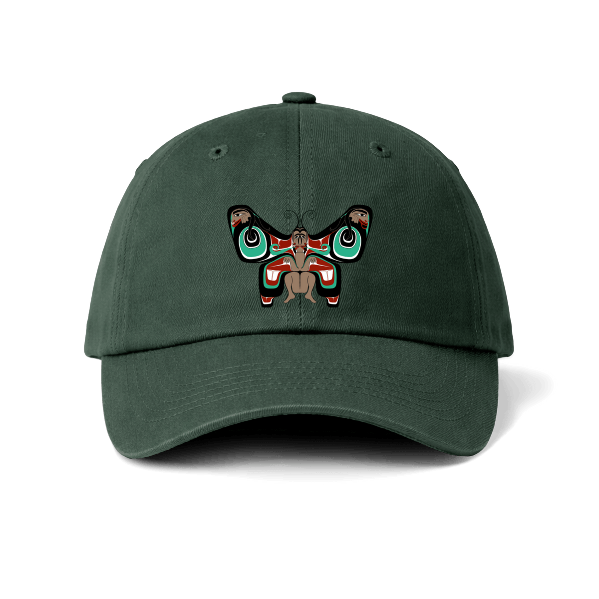 Evergreen Caps Front