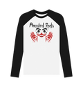 Black-White Printed Baseball T-shirt Front