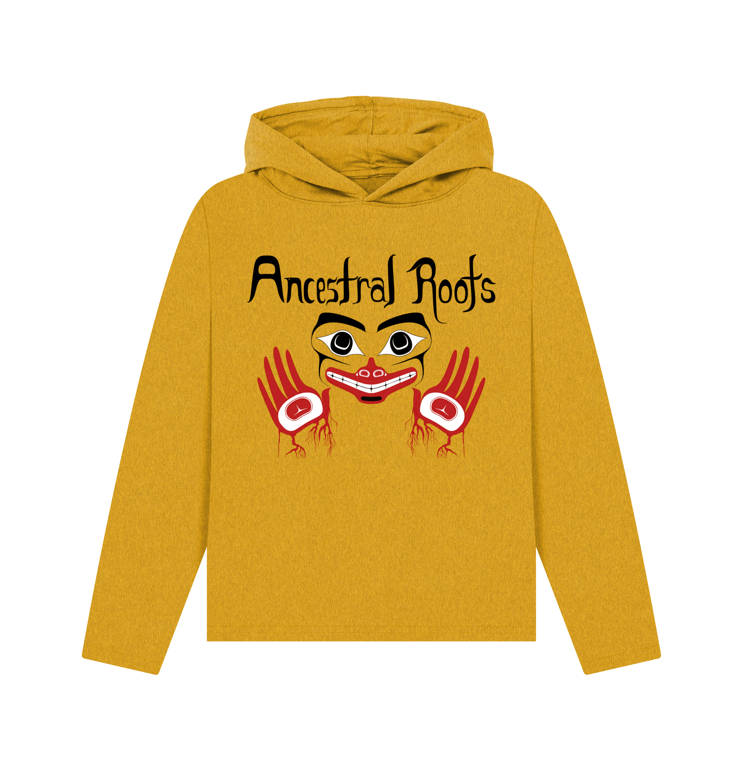 Sunflower Yellow Recycled Hoody Front